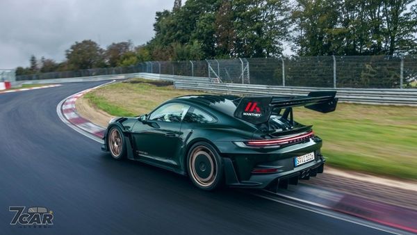 賽道性能更上一層樓　Porsche 911 GT3 RS 推出全新 Manthey 套件