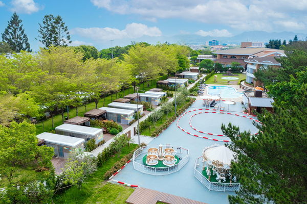 ▲天成逸旅「露營度假 城市漫遊」桃園高雄雙城遊優惠，平日雙人入住9,999元+10%。（圖／天成逸旅提供）