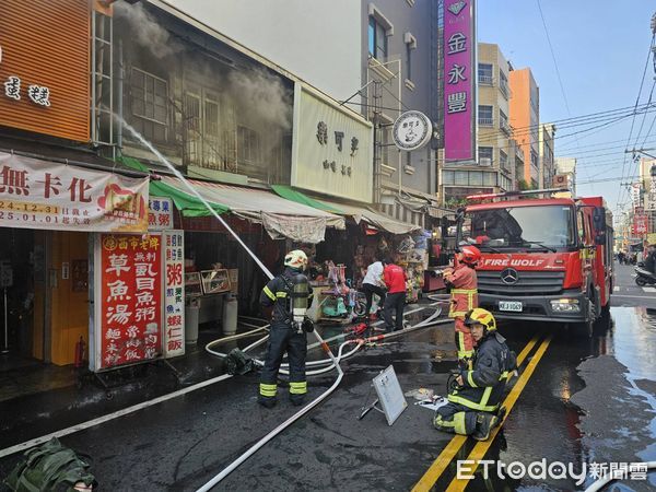 ▲▼    嘉義市公明路草魚粥火警   。（圖／記者翁伊森翻攝）