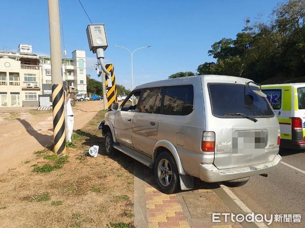 ▲金門車禍。（圖／記者林名揚翻攝，下同）