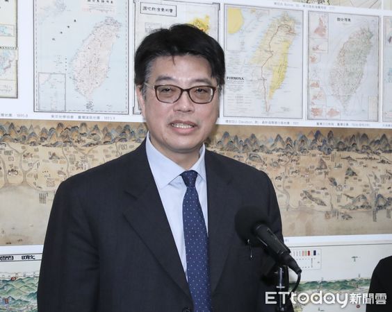 ▲▼陸委會主委邱垂正 聯訪 陸生來台爭議 相關。（圖／記者屠惠剛攝）