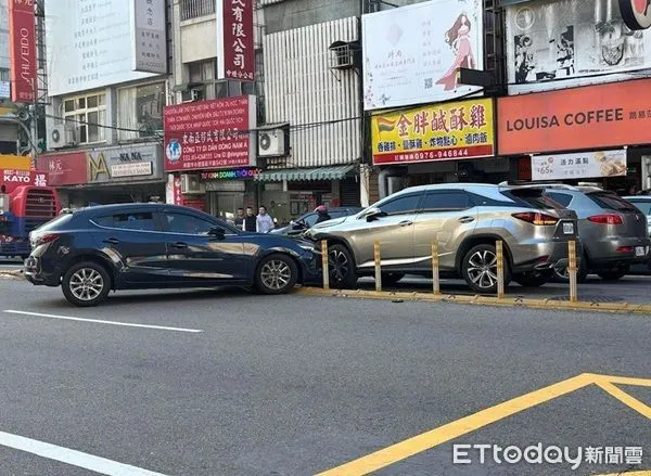 ▲許姓男子疲勞駕駛直撞對向休旅車。（圖／民眾提供）