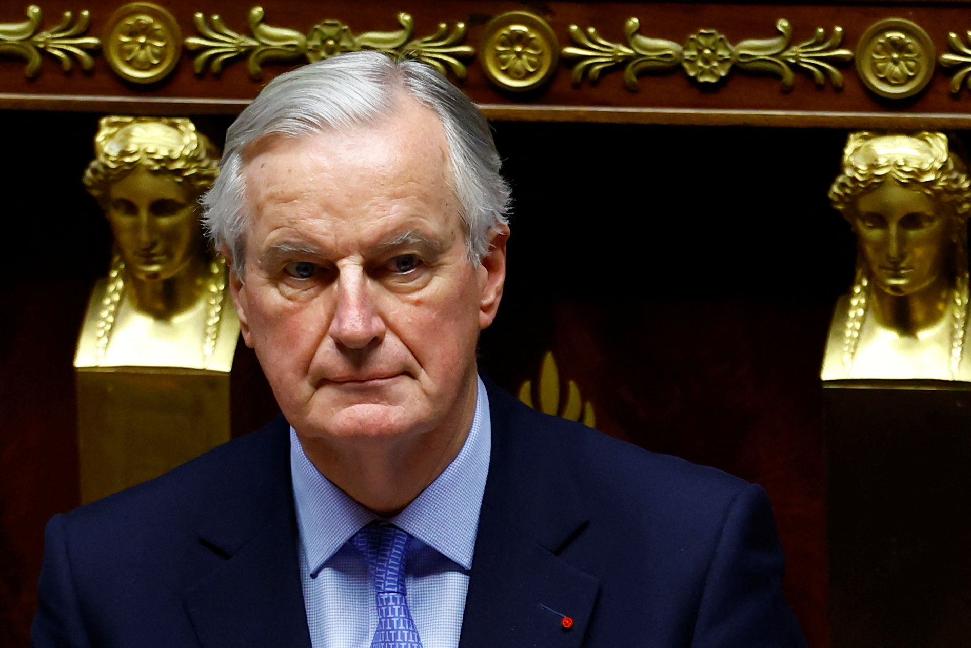 ▲▼法國總理巴尼耶（Michel Barnier）。（圖／路透）