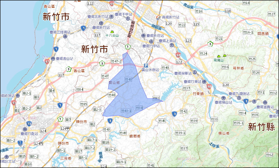 ▲▼竹縣寶山鄉、峨眉鄉部分區域 12日停水11小時。（圖／台灣自來水公司）