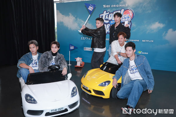 ▲▼《來吧！哪裡怕》TVBS原創內容發佈記者會-敖犬-莊濠全、小煜-楊奇煜、威廉、阿緯、小杰-廖允杰、王子-邱勝翊。（圖／記者周宸亘攝）