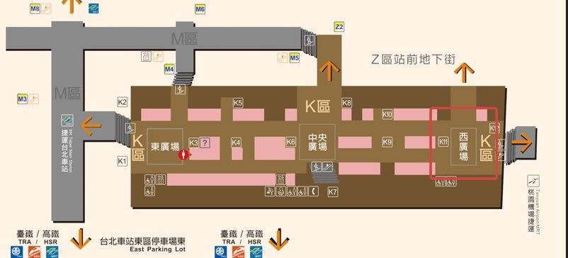 ▲東森廣場台北車站西廣場位置圖。（圖／活動小組提供）