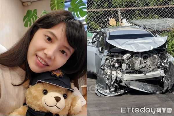 ▲▼             XREX集團首席區塊鏈金融犯罪調查師陳梅慧車禍身亡。（圖／翻攝自臉書、記者沈繼昌攝）