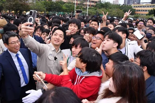 ▲▼蔣萬安出席建國中學校慶。（圖／台北市政府提供）