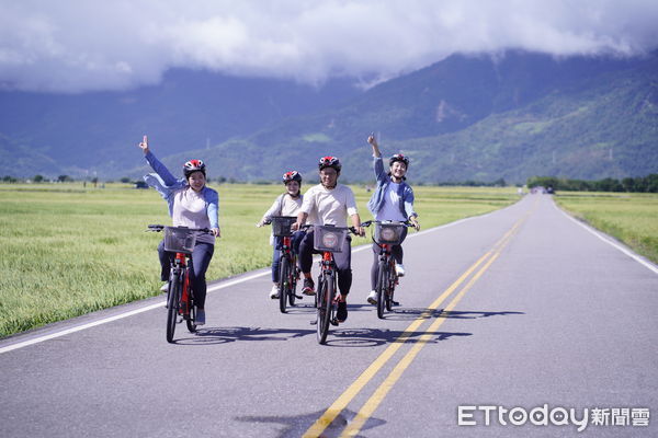 ▲▼「徐行縱谷」整合三條自行車多元路線，藉由在地特色、生態旅遊、綠色旅遊及跨域合作，為旅客展現花東縱谷的自然風光。（圖／縱管處提供，下同）