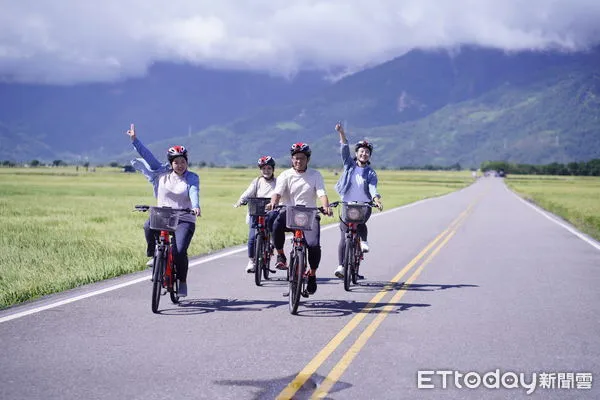 ▲▼「徐行縱谷」整合三條自行車多元路線，藉由在地特色、生態旅遊、綠色旅遊及跨域合作，為旅客展現花東縱谷的自然風光。（圖／縱管處提供，下同）