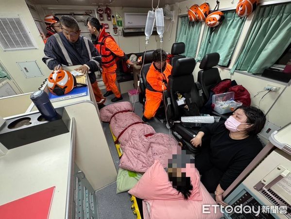 ▲▼             連江一名男子進行水下作業時意識不清送醫。（圖／記者林名揚翻攝，下同）