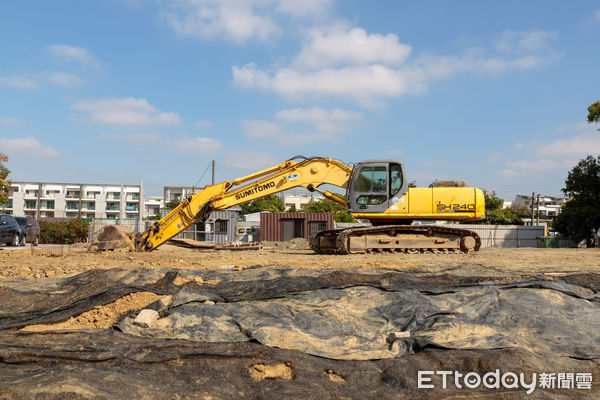 ▲▼ 嘉義縣立嘉新國中新建活動中心工程動土   。（圖／嘉義縣政府提供）