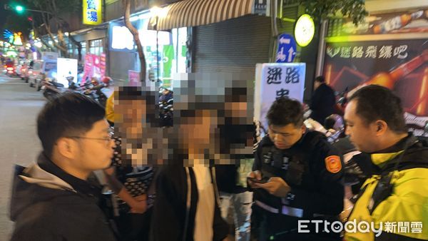 ▲大雅夜市爆衝突。（圖／記者游瓊華翻攝）