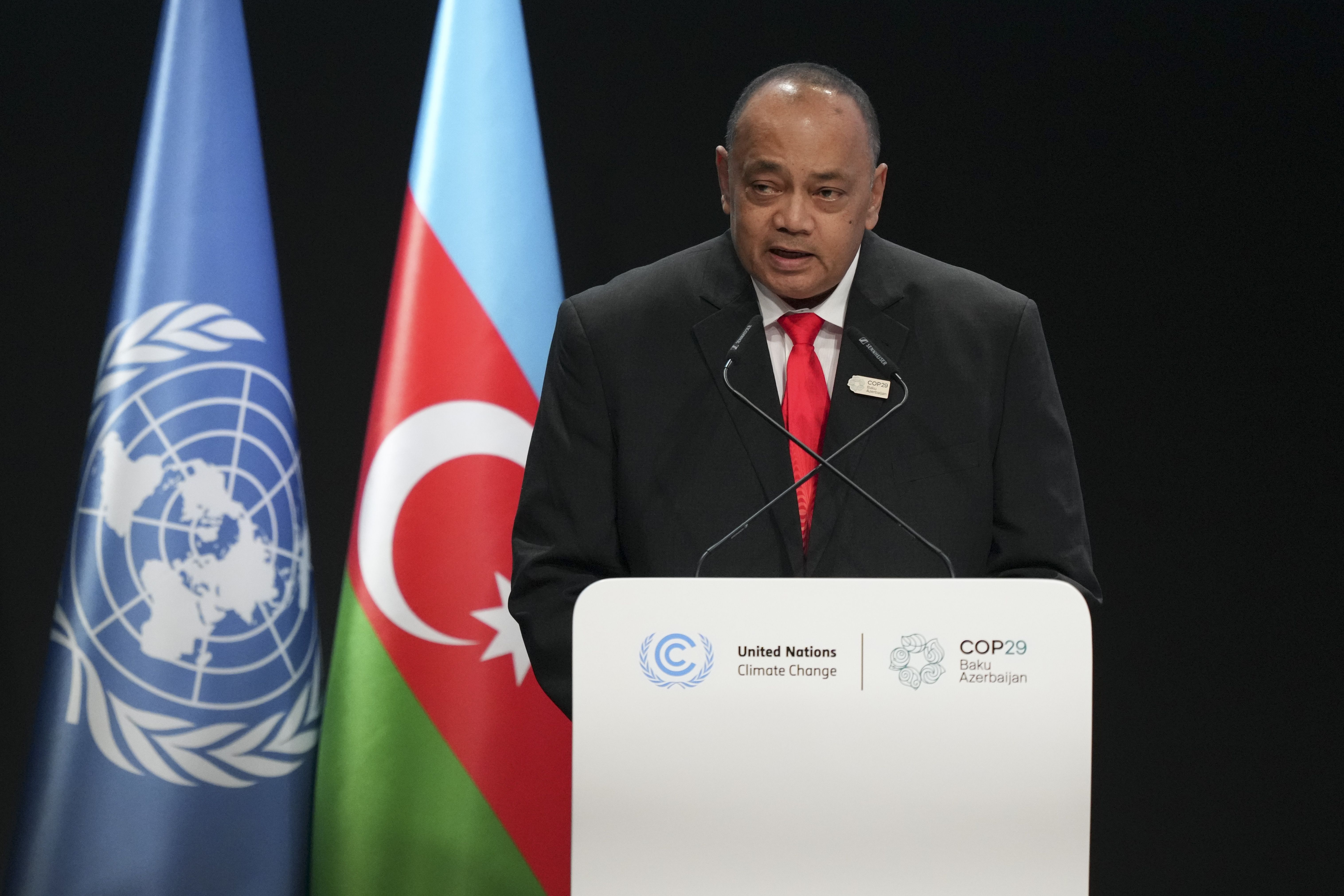 ▲▼ 太平洋國家東加首相索瓦蘭尼（Siaosi Sovaleni）。（圖／達志影像／美聯社）