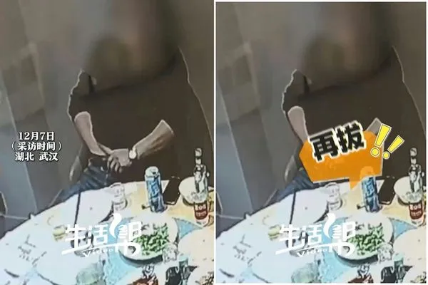 中國男想吃霸王餐，當場拔「下體雞毛」栽贓老闆！網驚：這招很痛耶。（翻自抖音）