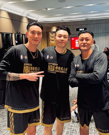 ▲王陽明受邀打NBA傳奇名人賽。（圖／翻攝自王陽明IG）