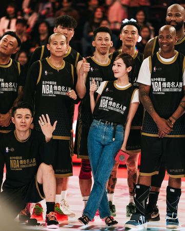 ▲王陽明受邀打NBA傳奇名人賽。（圖／翻攝自王陽明IG）