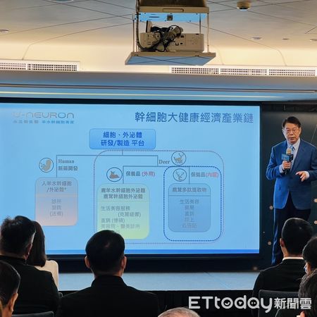 ▲永立榮打造鹿茸再生醫學新成果 　董事長簡奉任揭下一步佈局海外市場             。（圖／記者陳弘修攝）
