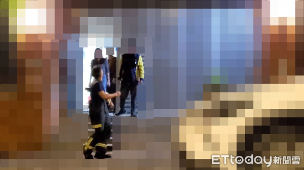 ▲▼台北一處安置機構發生意外，少年受困管道間。（圖／記者黃彥傑攝）