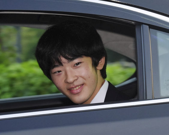 ▲▼日本皇室秋篠宮文仁親王的長子悠仁親王。（圖／達志影像／美聯社）