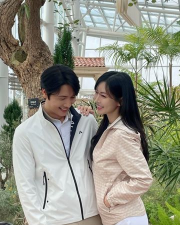 ▲▼李尚禹❤金素妍。（圖／翻攝自Instagram／sysysy1102）