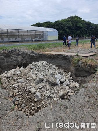 ▲▼雲林有超過5公頃土地遭回填廢土。（圖／記者王悉宇翻攝）