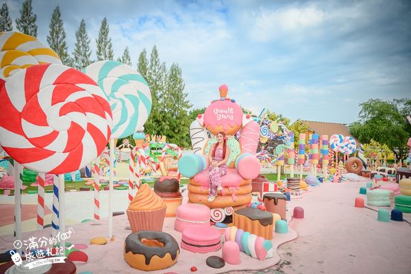 ▲▼芭達雅冰淇淋甜點樂園最新門票資訊，必拍冰淇淋樹、薑餅小火車和蛋糕溜滑梯。（圖／滿分提供）