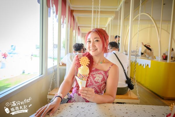 ▲▼芭達雅冰淇淋甜點樂園最新門票資訊，必拍冰淇淋樹、薑餅小火車和蛋糕溜滑梯。（圖／滿分提供）