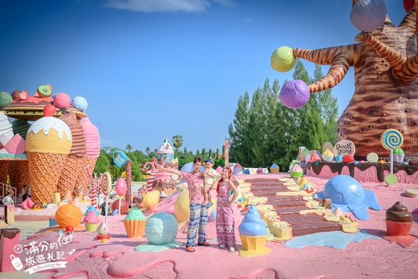 ▲▼芭達雅冰淇淋甜點樂園最新門票資訊，必拍冰淇淋樹、薑餅小火車和蛋糕溜滑梯。（圖／滿分提供）