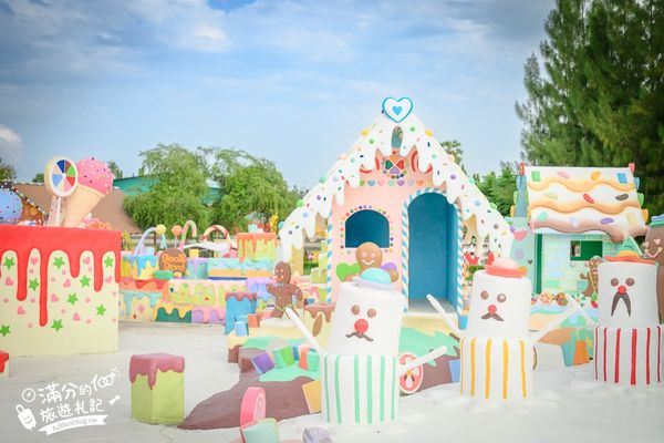 ▲▼芭達雅冰淇淋甜點樂園最新門票資訊，必拍冰淇淋樹、薑餅小火車和蛋糕溜滑梯。（圖／滿分提供）