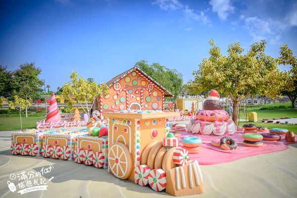 ▲▼芭達雅冰淇淋甜點樂園最新門票資訊，必拍冰淇淋樹、薑餅小火車和蛋糕溜滑梯。（圖／滿分提供）