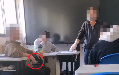 恐怖職訓男「GTA崔佛上身」持刀凝視同學20分鐘 砸爛鈑件開車輾