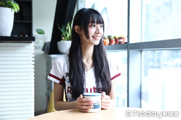 ▲樂天女孩嘎琳專訪。（圖／記者林敬旻攝）