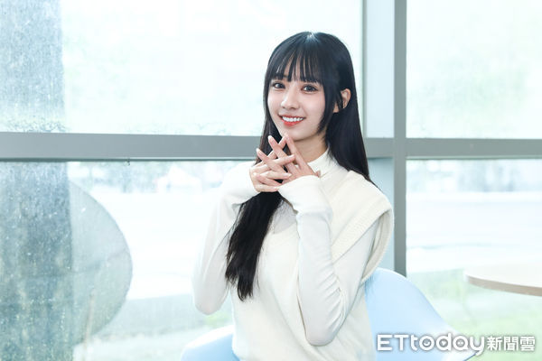 ▲樂天女孩嘎琳專訪。（圖／記者林敬旻攝）