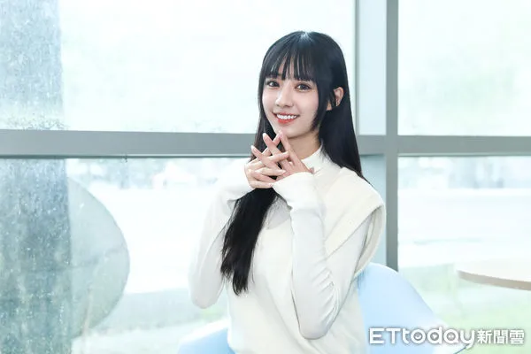 ▲樂天女孩嘎琳專訪。（圖／記者林敬旻攝）