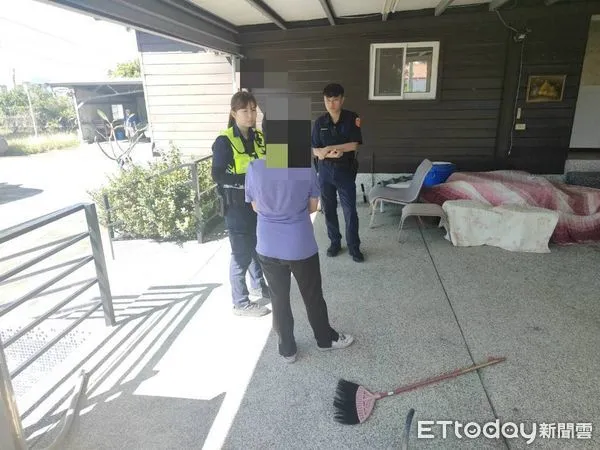 ▲車城分駐所所長黃元劭、警員孫志高、張伊琳阻止陳女被騙             。（圖／記者陳崑福翻攝）