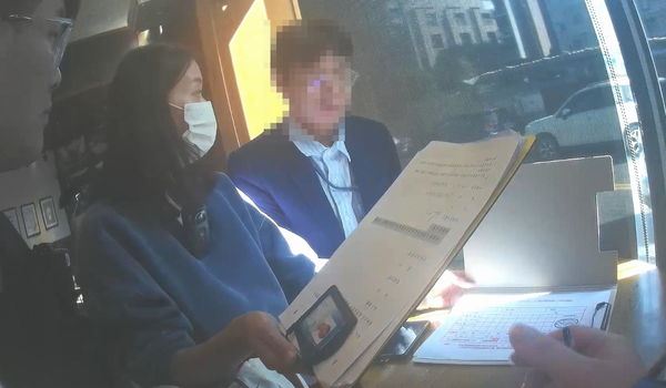 ▲馬來西亞網紅涉嫌當車手遭員林警分局逮捕。（圖／警方提供）