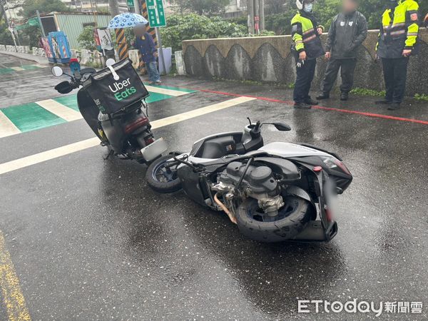 ▲▼淡水行車糾紛演變成街頭暴力 。（圖／記者戴上容翻攝）