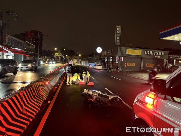 ▲▼    新北中和車禍         。（圖／記者陸運陞翻攝）