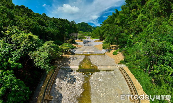 ▲▼油車坑集水區治理兼顧生態保育，以保護九九峰自然風貌。（圖／林業保育署南投分署提供）