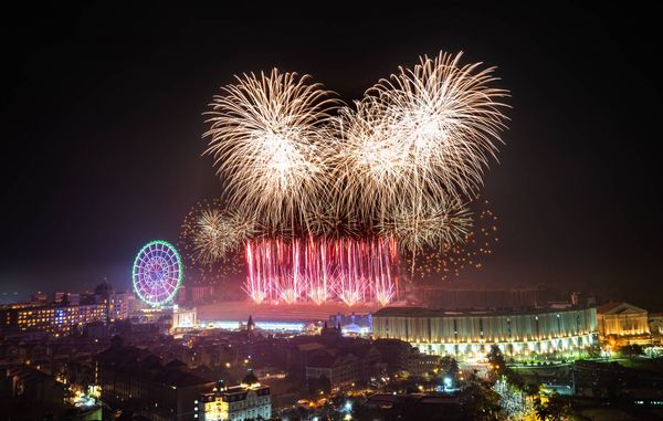 ▲▼高雄義大跨年煙火。（圖／業者提供）