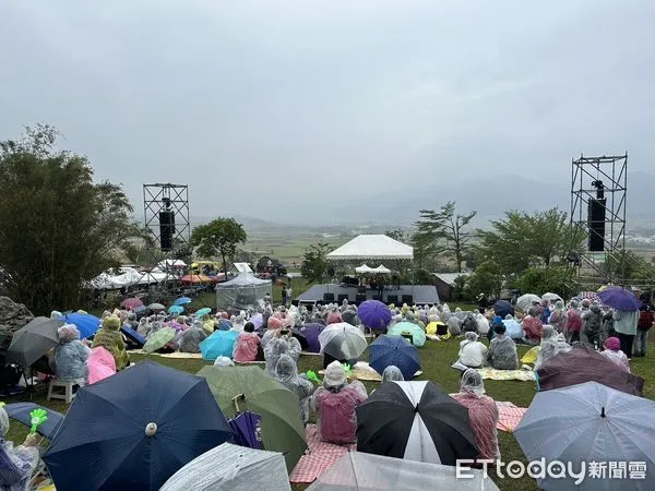 ▲▼《穀動日不落音樂祭》在六十石山山腳下的大草原圓滿落幕。（圖／富里鄉公所提供，下同）