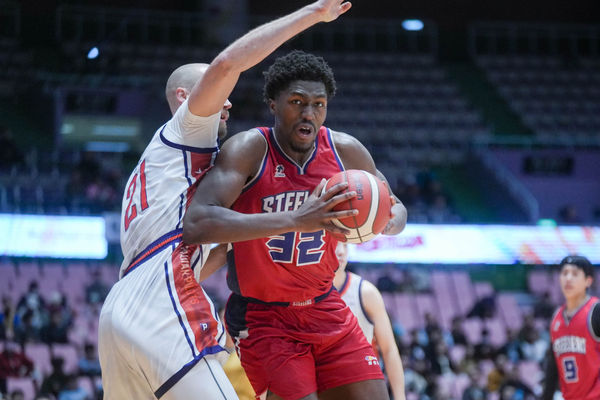 ▲領航猿盧峻翔、鋼鐵人喬迪。（圖／PLG職籃提供）