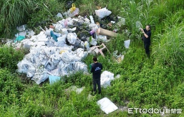 ▲運用無人機空拍科技執法。（圖／記者楊漢聲翻攝）