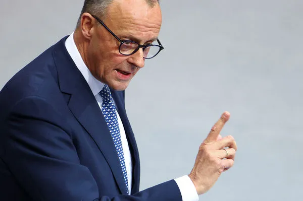 ▲▼德國最大反對黨黨魁基民盟（CDU）主席梅爾茨（Friedrich Merz）。（圖／路透）