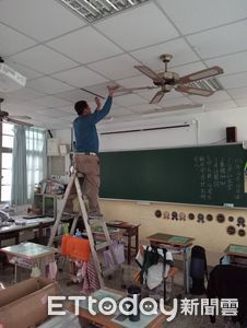 節能又護健康！花蓮汰換校園老舊燈具　30所學校受惠