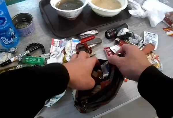 ▲彰化北斗警方逮捕腳踏車阿伯竊嫌。（圖／記者唐詠絮翻攝）