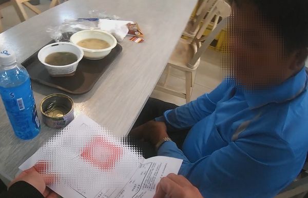 ▲彰化北斗警方逮捕腳踏車阿伯竊嫌。（圖／記者唐詠絮翻攝）