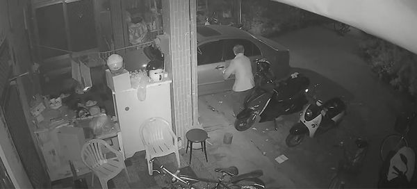 ▲彰化北斗警方逮捕腳踏車阿伯竊嫌。（圖／記者唐詠絮翻攝）