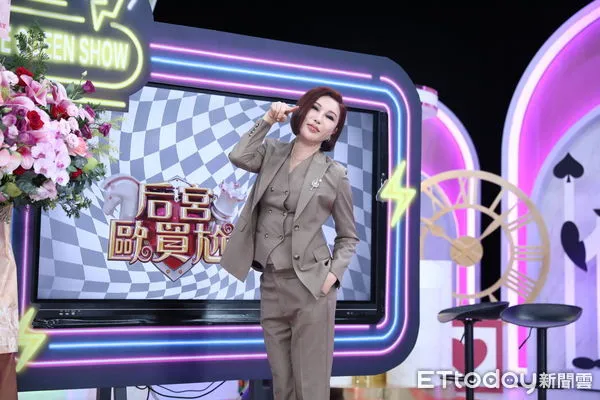 ▲沈玉琳、利菁《后宮歐買尬》開播記者會。（圖／記者林敬旻攝）